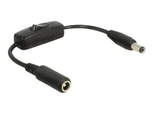 DELOCK Adapterkabel DC 5,5 x 2,5mm