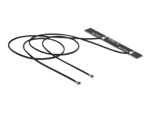 DELOCK WLAN Doppelantenne 2 x MHF IV