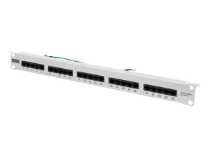 DIGITUS CAT 3 ISDN Patch Panel ungeschir
