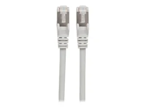 INT Cat6a Stecker Cat7 Kabel 0,25m grau