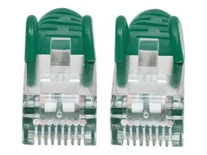 INT Cat6a Stecker Cat7 Kabel 0,5m gruen