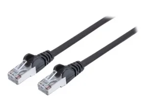 INT Cat6a Stecker Cat7 Kabel 2m schwarz