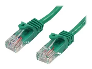STARTECH 1 m Green Cat5e Snagless