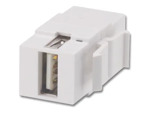 LINDY USB A/B Doppelkupplung Keystone