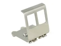 DELOCK Keystone Metall Halterung 2 Port