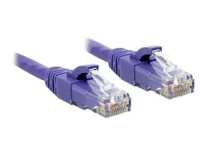 LINDY Cat.6 U/UTP Kabel violett 5m