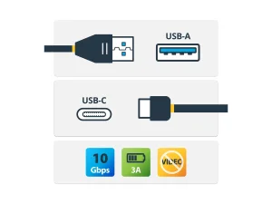 STARTECH USB to USB C Cable 1.6 ft