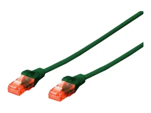 DIGITUS Patch Kabel CAT6 3m grun