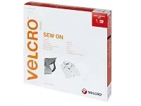 VELCRO Klettband zum Aufnähen Schwarz