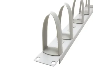 VALUE 48,26cm-Frontplatte 1HE mit 5 grau