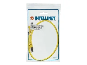 INT Netzwerkkabel Cat6A S/FTP 0,5m gelb