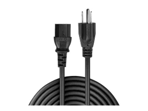 LINDY 5m IEC-Netzkabel US