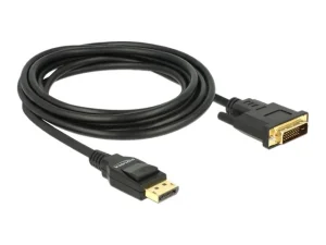 DELOCK Kabel Displayport 1.2>DVI 24+1 3m