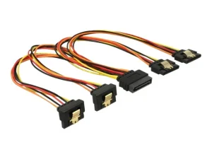 DELOCK Kabel SATA 15 Pin Strom Stecker