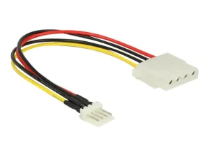 DELOCK Kabel Power Floppy 4 Pin 15 cm