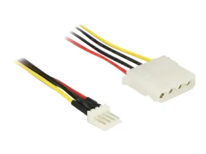 DELOCK Kabel Power Floppy 4 Pin 30 cm