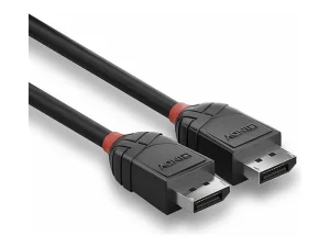 LINDY 3m DisplayPort 1.2 Kabel Black