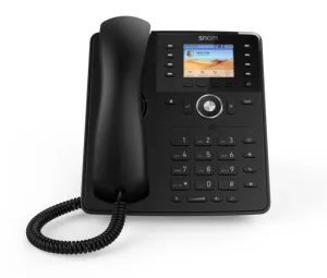 SNOM D735 Desk Telephone schwarz