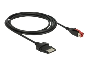 DELOCK PoweredUSB Kabel 24 V > 8 Pin 2m