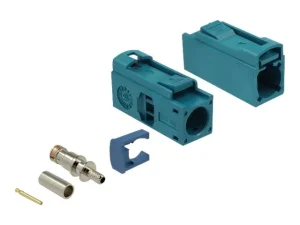 DELOCK FAKRA Z Buchse 25mm zum Crimpen