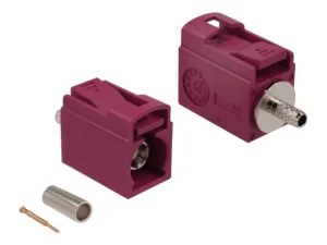 DELOCK FAKRA L Buchse 21mm zum Crimpen