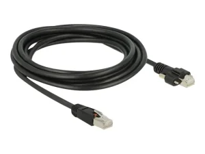 DELOCK Kabel RJ45 mit Schrauben Cat.6 3m
