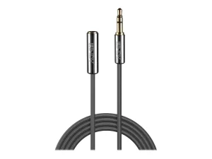 LINDY 3m 35mm Audiokabel Cromo Line