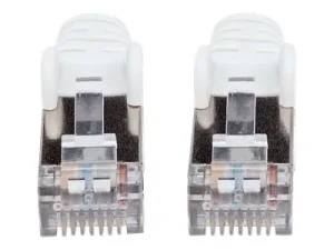 INT Cat6a Stecker Cat7 Kabel 7,5m weiss