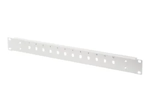 DIGITUS Stahl Frontplatte für 12 ST/SX