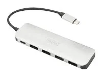 DIGITUS USB 3.0 Type-C HUB mit Ladefunk.