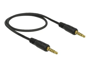 DELOCK Klinkenkabel 3,5mm 5 Pin 0,5m