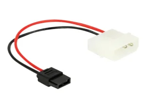 DELOCK Stromkabel Molex 4 Pin Stecker