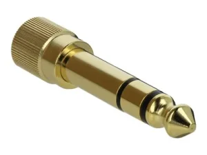 DELOCK Adapter 6,35 zu 3,5 mm 3 Pin