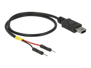 DELOCK USB Stromkabel mini-B auf 2 x Pf.