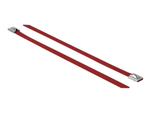 DELOCK Kabelbinder L 200 x B 7,9mm rot