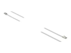 DELOCK Kabelbinder L 300 x B 4,6mm weiss