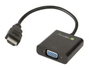 TECHLY HDMI auf VGA Konverter mit Audio