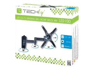 TECHLY Wandhalterung fuer LCD TV SCHWARZ