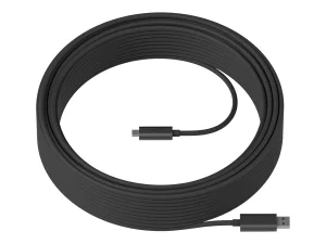 LOGI STRONG USB 3.1 CABLE 25m - GRAPHITE