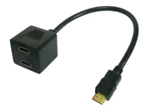 TECHLY Videokabel SCHWARZ