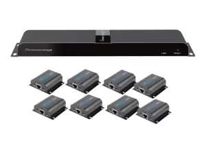 TECHLY HDMI 1x8 Extender Splitter mit IR