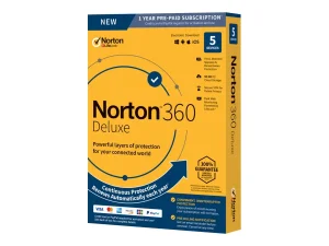 NORTON 360 Deluxe 1Y 5 Geräte Non Abo