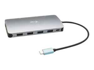 I-TEC USB-C Metal Nano Dock 3xDisplay+PD