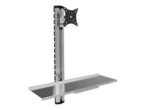 TECHLY TV Halterung mit Tastaturablage