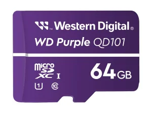 WD Purple 64GB SC QD101 microSD