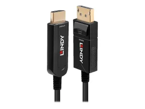 LINDY 20m FO Hybrid DP 1.2 an HDMI Kabel