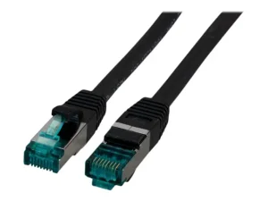 EFB Patchkabel S/FTP Cat6A SCHWARZ