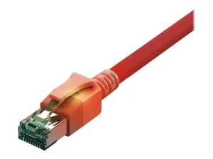 SACON S/FTP Patchkabel Kat.6A rot 1m