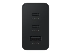 SAMSUNG Travel Adapter Trio 65W Black