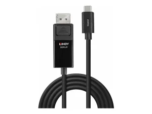 LINDY 3m USB Typ C an DP 4K60 Kabel HDR
